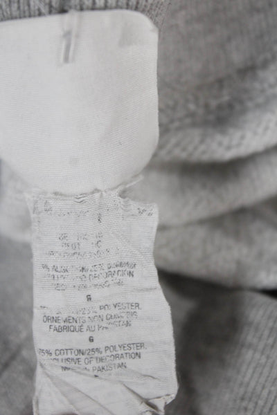 Champion Women Jogger Sweatpants Gray Drawstring Cartoon Graphic Size L