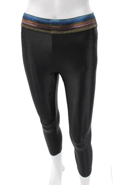 Koral Womens Capri Leggings Black Size S