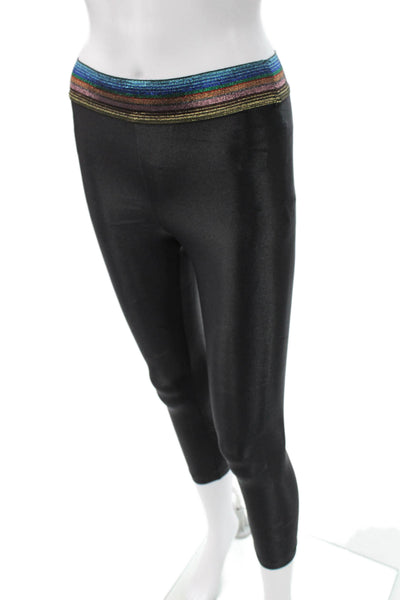 Koral Womens Capri Leggings Black Size S