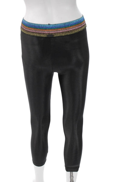 Koral Womens Capri Leggings Black Size S