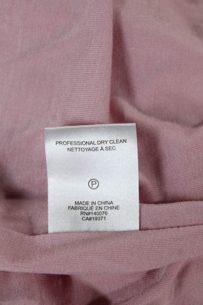 Generation Love Women Cropped T-Shirt Pink Crew Neck Short Sleeve Size XS