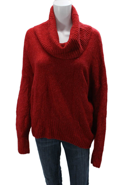 Michael Michael Kors Women Red Turtleneck Pullover Sweater Size XL