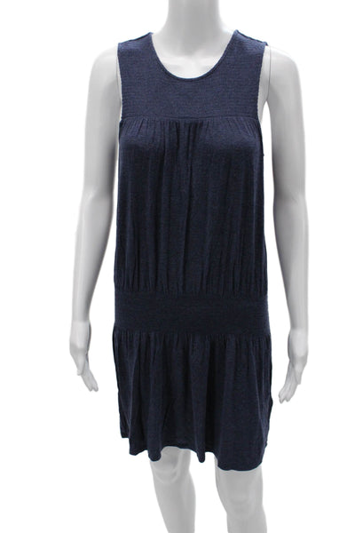 Soft Joie Women Tank Dress Dark Blue Knee Length Size XS