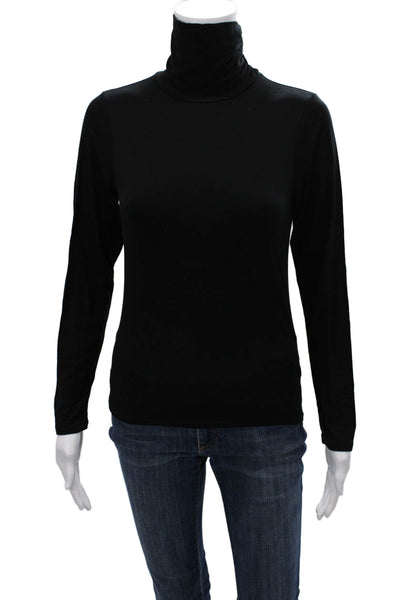 Banana Republic Women Black Turtleneck Long Sleeve Top Size S