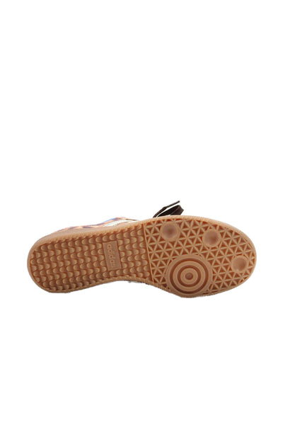 Adidas Wales Bonner Women's Round Toe Lace Up Animal Print Trainer Sneakers Size