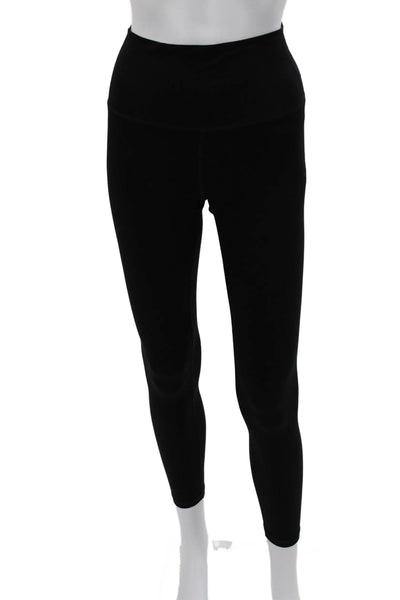 Everlane Womens Ankle Leggings Black Recycled Nylon Size S