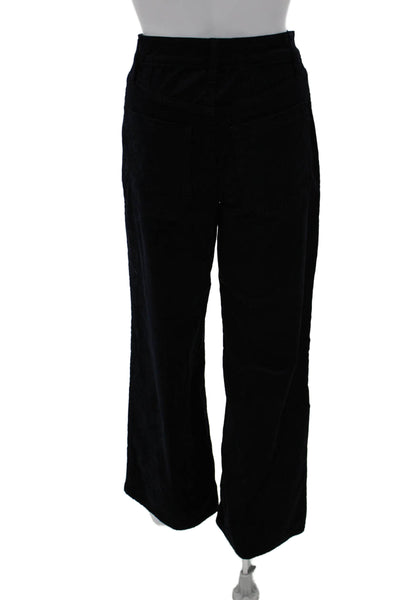 Frame Women Dark Blue Cotton Rayon Spandex Pants 29in Inseam Size 26