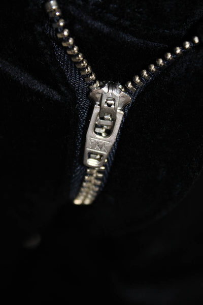 Frame Women Dark Blue Cotton Rayon Spandex Pants 29in Inseam Size 26