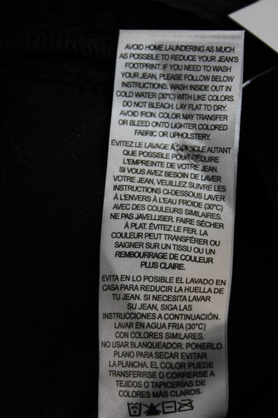 Frame Women Dark Blue Cotton Rayon Spandex Pants 29in Inseam Size 26