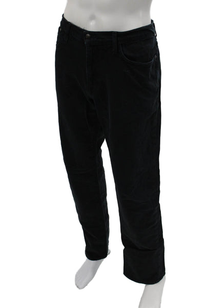 Joes Mens Black Jeans Button Fly 98.5% Cotton Stretch Big & Tall Size 38