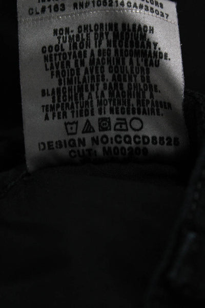 Joes Mens Black Jeans Button Fly 98.5% Cotton Stretch Big & Tall Size 38