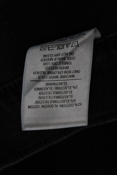 Hudson Mens Skinny Jeans Dark Blue Button Size 36