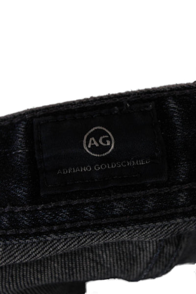 AG Adriano Goldschmied Mens Straight Dark Blue Jeans Size 36