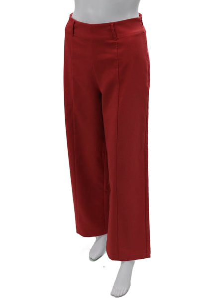 Lovers + Friends Womens Red Dress Pants Size S