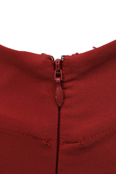 Lovers + Friends Womens Red Dress Pants Size S