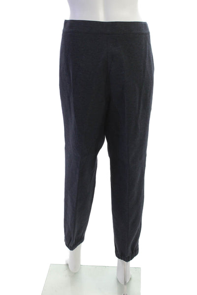 Akris Punto Women Ankle Cropped Dark Blue Pants Size 14