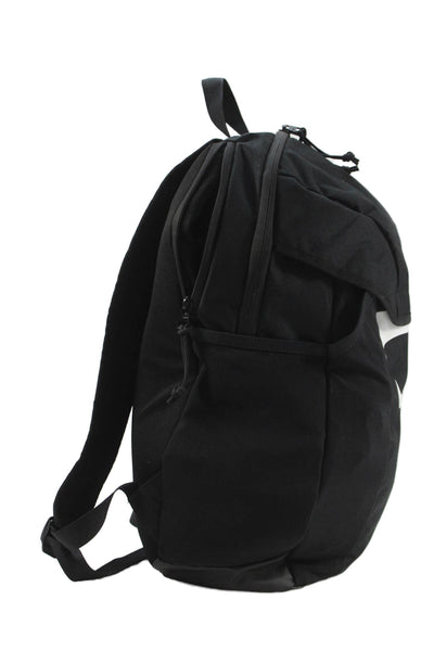Nike Womens Zip Around Back Pack Shoulder Handbag Black White