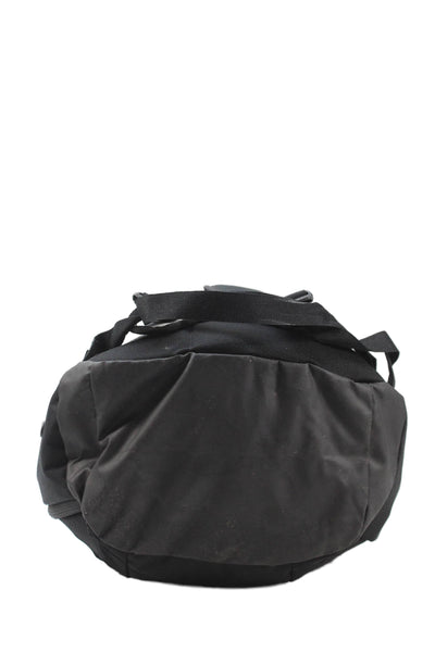 Nike Womens Zip Around Back Pack Shoulder Handbag Black White