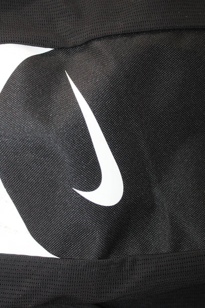 Nike Womens Zip Around Back Pack Shoulder Handbag Black White