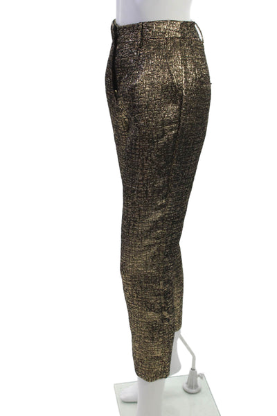 Michael Costello Womens Black Ankle Cropped Dress Pants Size XS