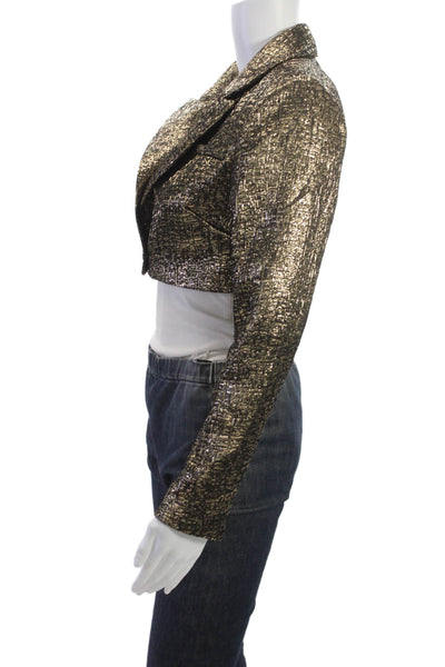 Michael Costello x Revolve Women Black Blazer Long Sleeve Size XS