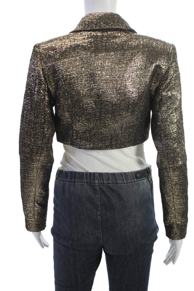 Michael Costello x Revolve Women Black Blazer Long Sleeve Size XS