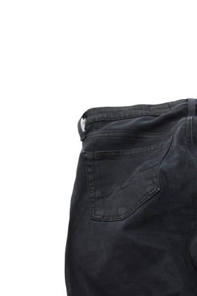 AG Adriano Goldschmied Womens Ankle Jegging Black High Rise Size 24
