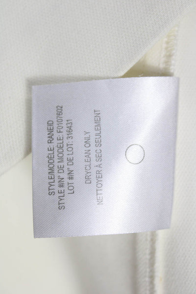 Theory Womens A-Line Shift Dress Black Sleeveless Round Neck Size 2