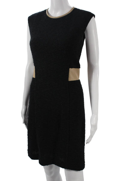 Rebecca Taylor Womens Black A-Line Fit and Flare Dress Size 4