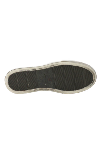 Vince Womens Suede Slide On Walking Sneakers Grey Size 8 Medium