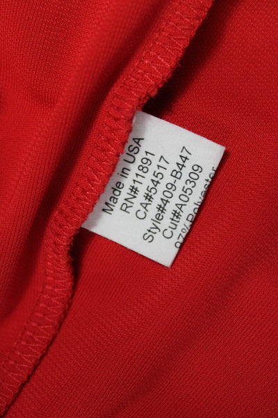 Bailey 44 Womens Long Sleeve Round Neck Red Top Size S