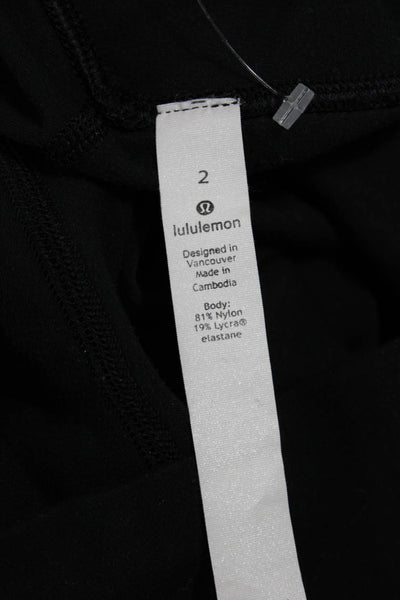 Lululemon Women Jogger Leggings Black Size 2