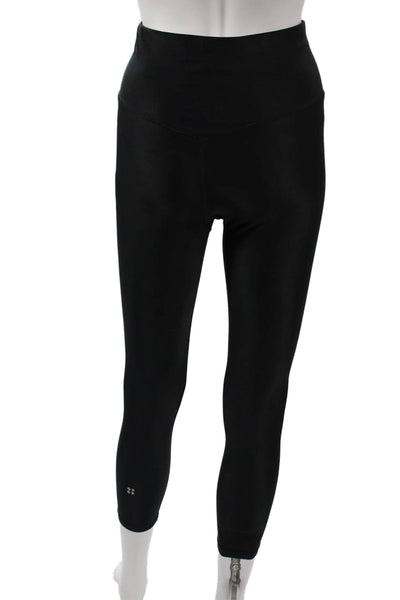 Sweaty Betty Women Cropped Ankle Leggings Black Size XS