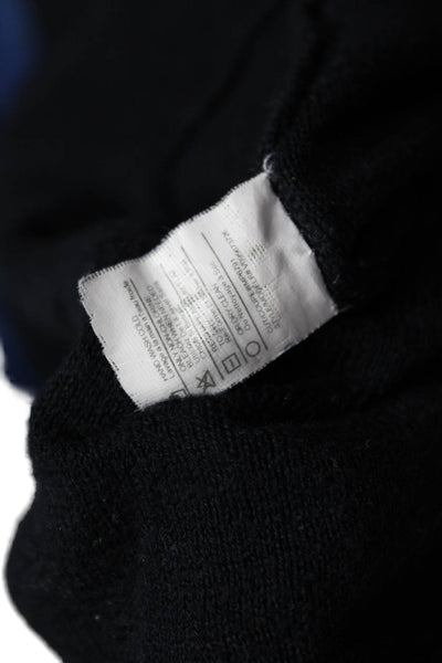 Vince Womens Black Baby Alpaca Pullover Sweater Long Sleeve Size S
