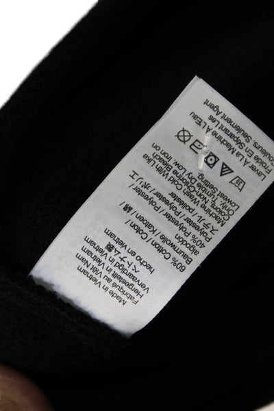 J Crew Mens Button Down Short Sleeves Shirt Black Cotton Size Medium