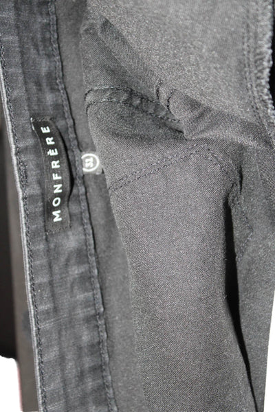 Monfrere Mens Ankle Skinny Black Jeans Size 31