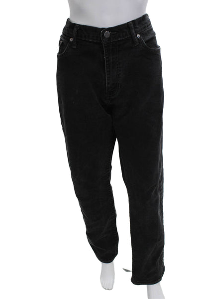 Levis Mens Black Straight Jeans Size 34