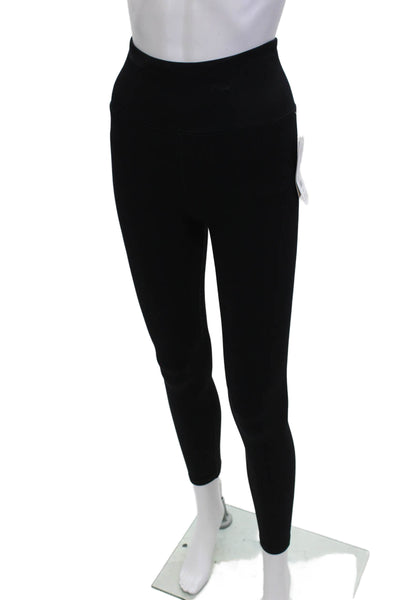 Spiritual Gangster Womens Ankle Leggings Black Polyester Blend Size XS