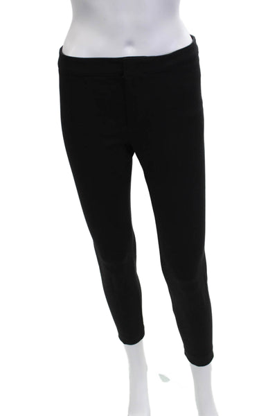 Vince Womens Cropped Ankle Leggings Black Size 8