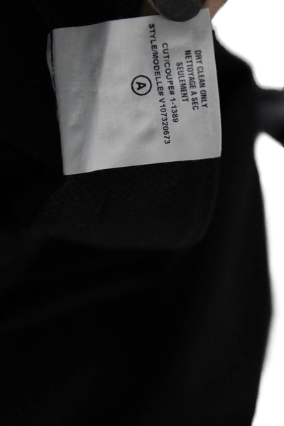 Vince Womens Cropped Ankle Leggings Black Size 8