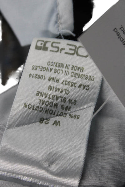 Joes Womens Designer Ankle Skinny Jeans Dark Blue High Rise Size 28