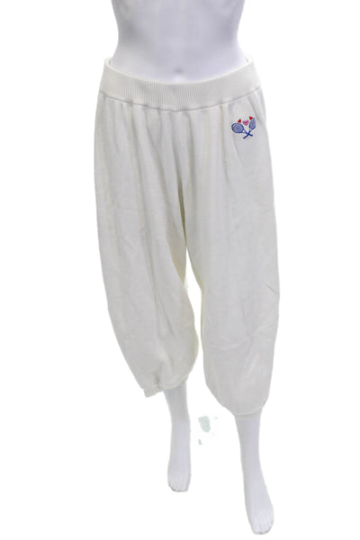 Daily Practice Women Harem Bloomer Pants White Size M