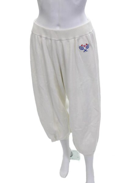 Daily Practice Women Harem Bloomer Pants White Size M