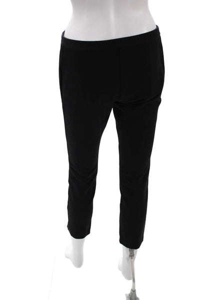 Theory Womens Cropped Ankle Black Pants Size 6