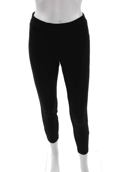 J Crew Womens Ankle Cropped Pants Black 75% Viscose Blend Size S
