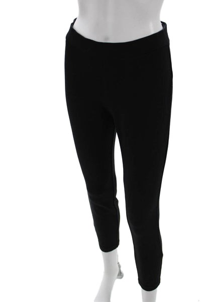 J Crew Womens Ankle Cropped Pants Black 75% Viscose Blend Size S