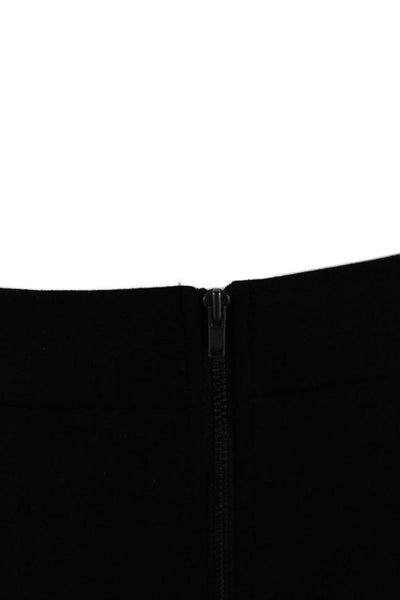 J Crew Womens Ankle Cropped Pants Black 75% Viscose Blend Size S