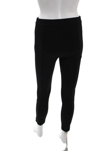 J Crew Womens Ankle Cropped Black Pants Petite Size 4
