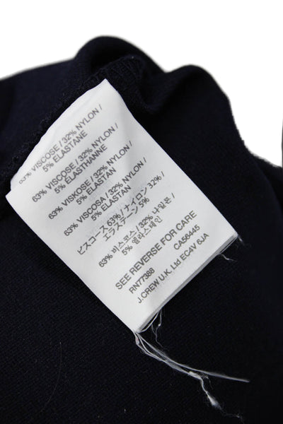 J Crew Women Ankle Jeggings Dark Blue Size 4 Petite