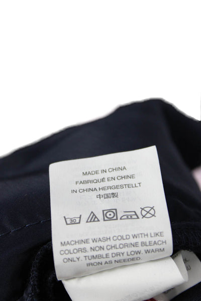 J Crew Womens Dark Blue Ankle Cropped Dress Pants Size 2